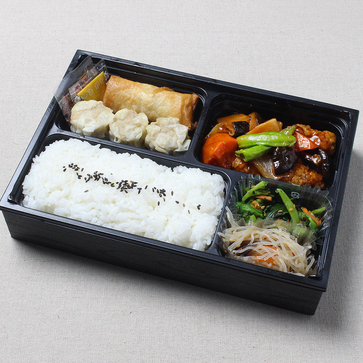 焼売と酢豚の中華弁当