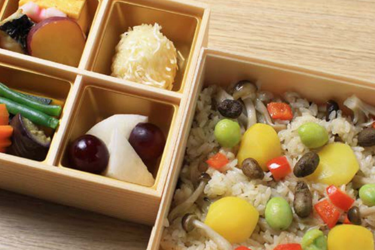 秋の稔り御膳 季節の旨いを2段重で